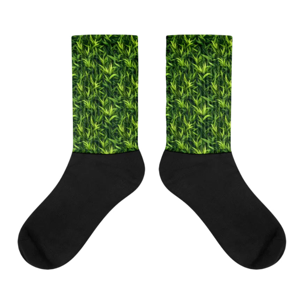 Pázsit Mintás Zokni (Unisex)