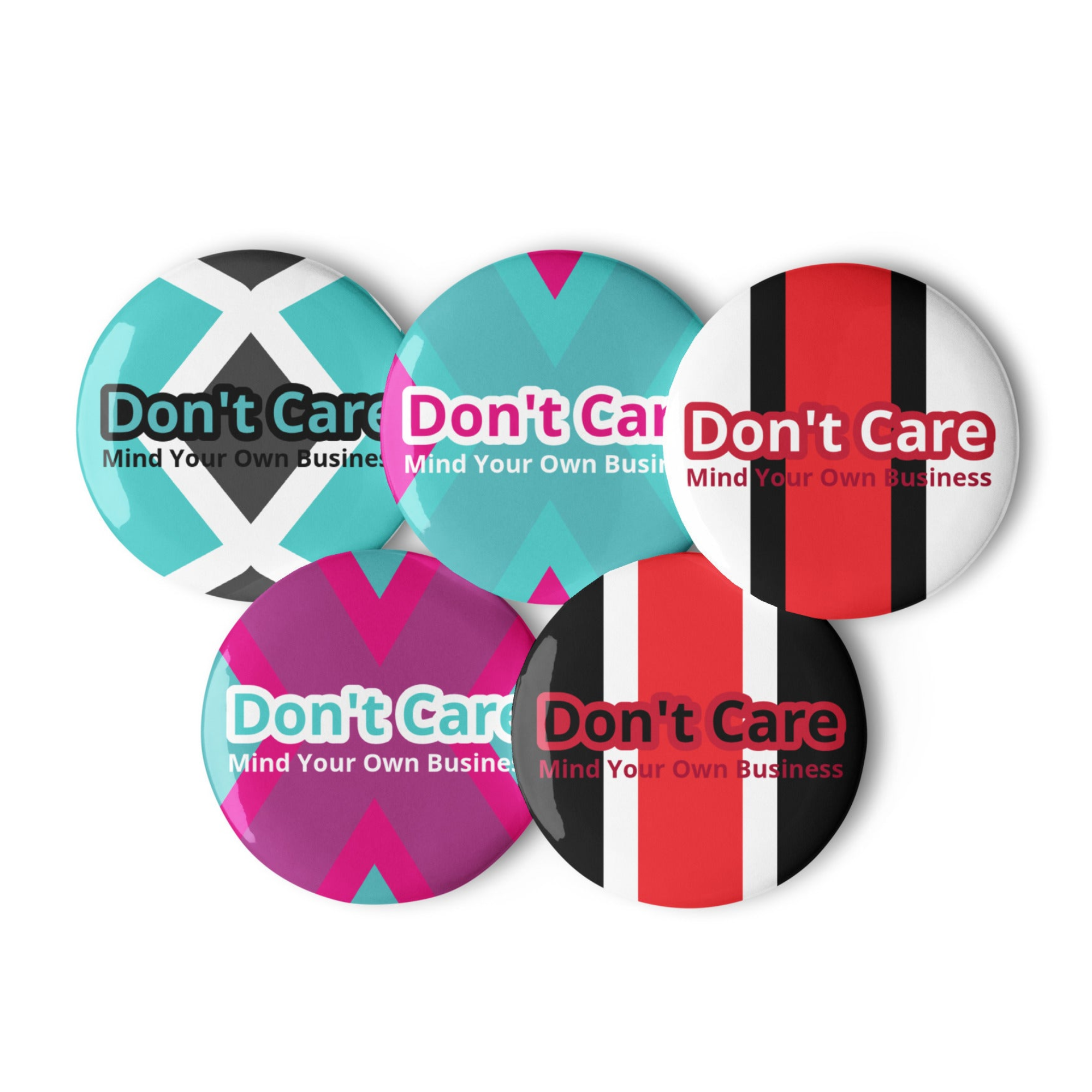 Dont Care Kitűzőcsomag (5db)